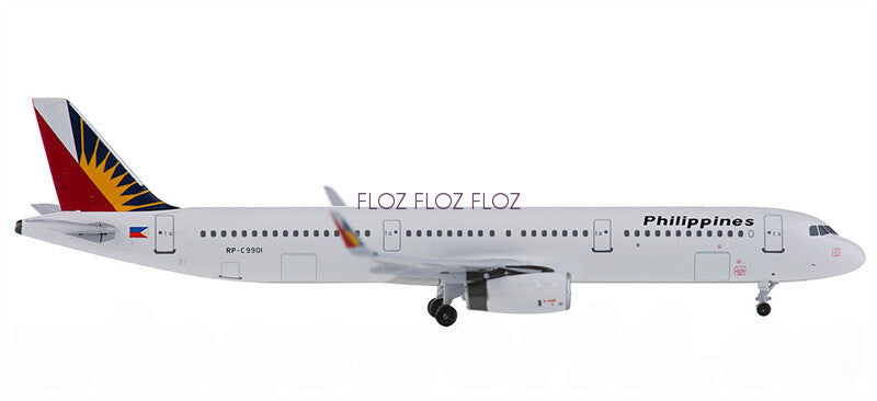 for AeroClassics for Philippines Airlines for Airbus A321 RP-C9901 1:400 Model