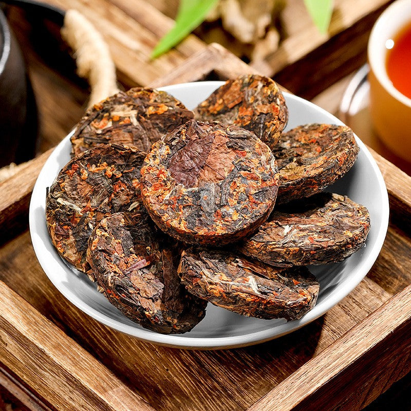 500g Authentic Autumn Osmanthus White Tea Mini Tea Cake Xiaotuo Tea