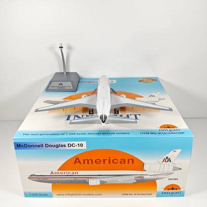 1:200 InFlight American DC-10 N912WA Airplane Diecast Plane Model