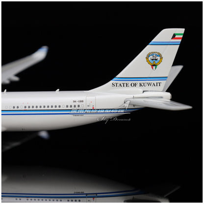 1:400 JC Wings State of Kuwait AIRBUS A340-500 Airplane Diecast Aircraft Model