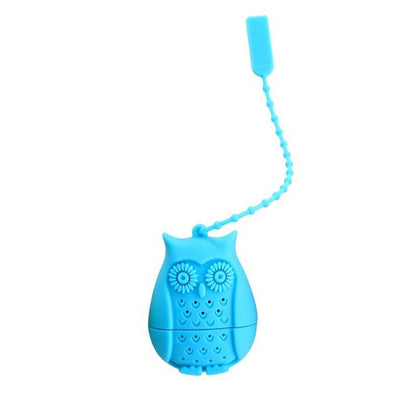 Tea Infuser Silicone Owl Shape Coffee & Tea Bags Tea Strainers Herb Spice Filter