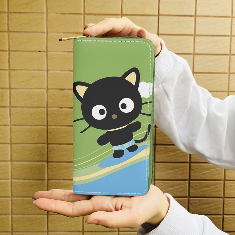 Fashion Printed Unisex Wallet Bags Cartoon Zipper Coin Wallets Purses Card 1 PC