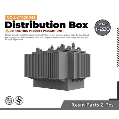 Yao's Studio LYT220041 1/220 Distribution Box For Model Railroads Display