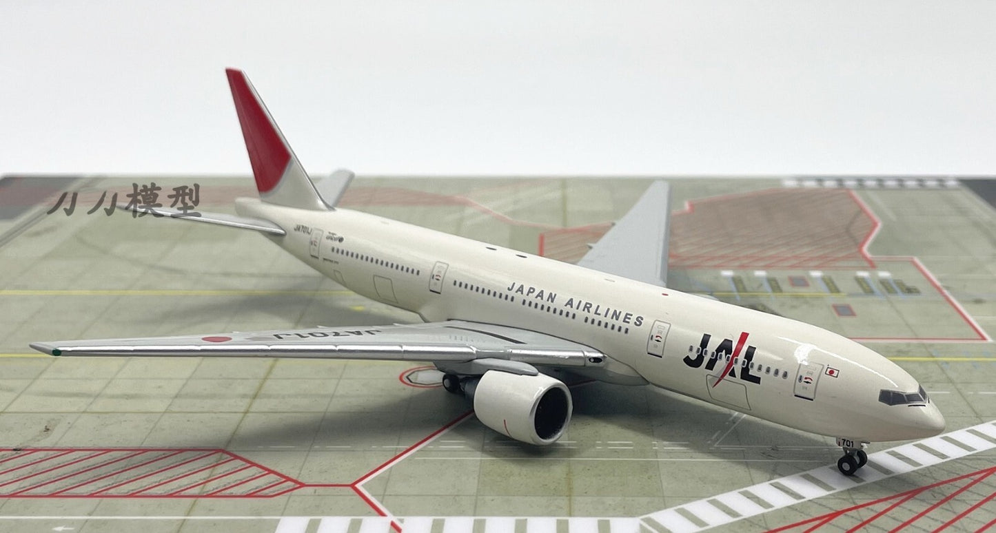 1:400 JAL JAPAN AIRLINES BOEING 777-200 Passenger Plane Diecast Airplane Model