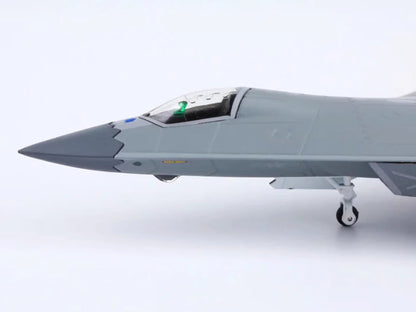 1:100 22CM SAC CHINA J-50 The Sixth-generation Stealth Fighter Jet Diecast Model
