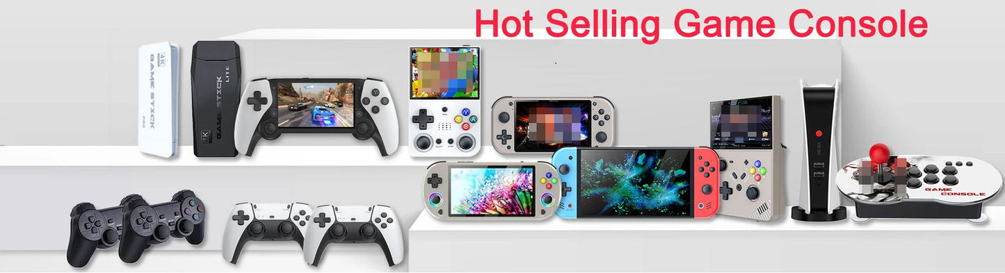 Q10 3D Game Stick 128G Video game console retro 4K home console 2.4G doubles new