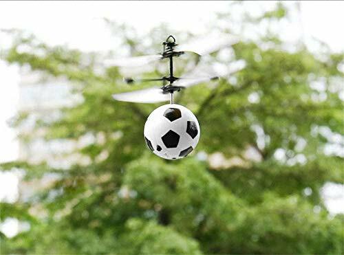 Magic Flying Hover Ball with Lights, Fun Helicopter Gadget Toy Hovers Above Y...