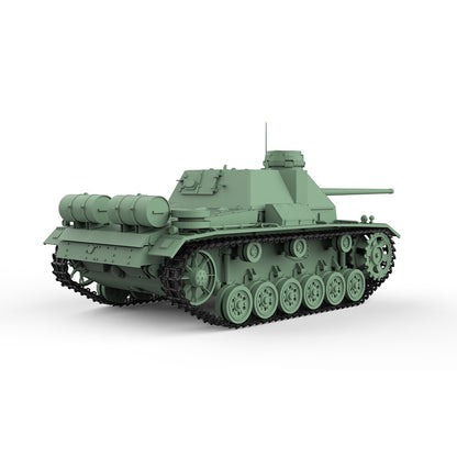 SSMODEL SS72615 1/72 25mm Military Model Kit Soviet SU-85I Tank Destroyer