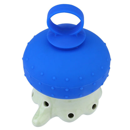 1pc Ceramic Moxibustion Pot Moxa Cup Tool Massage Chinese Mugwort Tools 艾灸艾条艾草