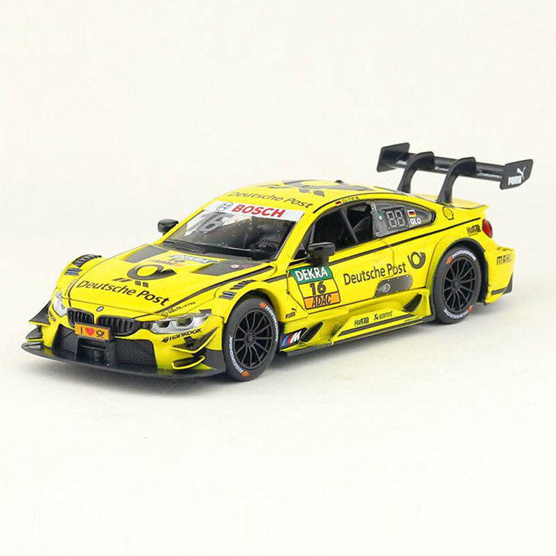 1/32 Scale BMW M4 DTM Racing Car Diecast Model Car Toy Vehicle for Kids Gifts