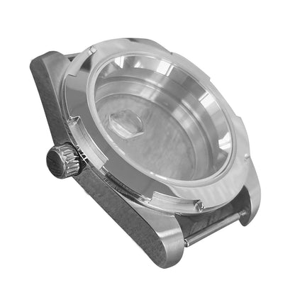 Magnifying Glass Watch Case Sapphire Glass For NH35/NH36/4R/7S Movement ll