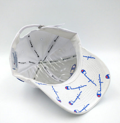 Champion Sport Baseball Cap Snapback Hip Hop Hat Embroidery Rare Golf White Cap