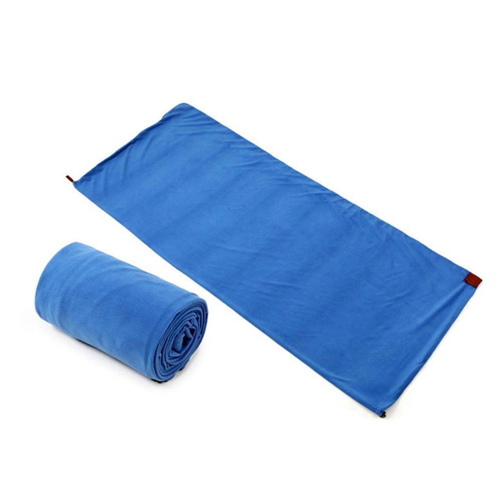 Camping Sleeping Bags Liner Ultralight Fleece Portable Warm Backpacking Tent Bed