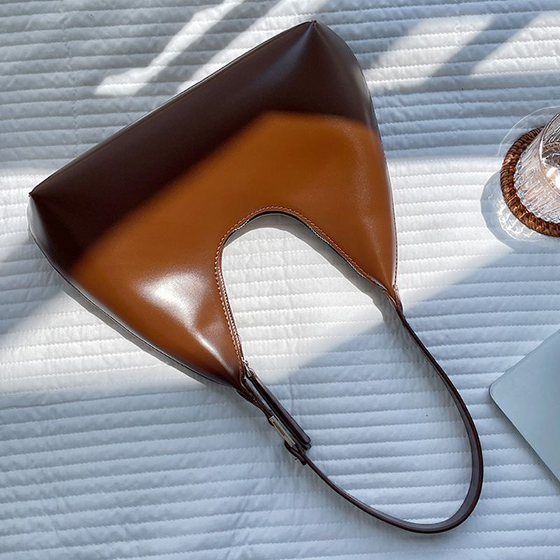 Bag Zipper Small Handbags Fashion Shoulder Bag Synthetic Leather Casual Hobos