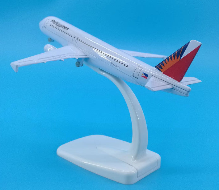 16cm Philippines AIRBUS A320 Passenger Aircraft Diecast Aircraft Plane Model