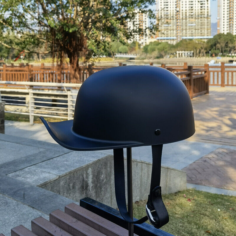 Motorcycle Helmet DOT Retro Baseball Cap Helmet Electric Bike Headgear Unisex