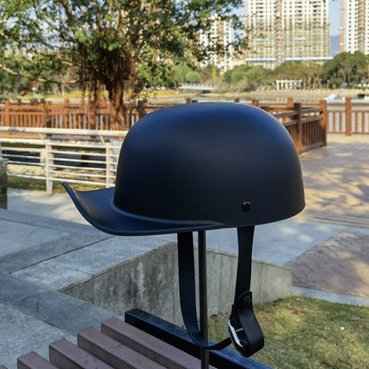 Motorcycle Helmet DOT Retro Baseball Cap Helmet Electric Bike Headgear Unisex