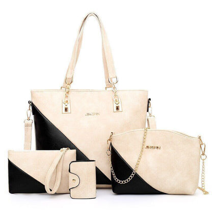 Bag Women Handbag Set 4 Pcs/Set Handbag Women Shoulder Bag