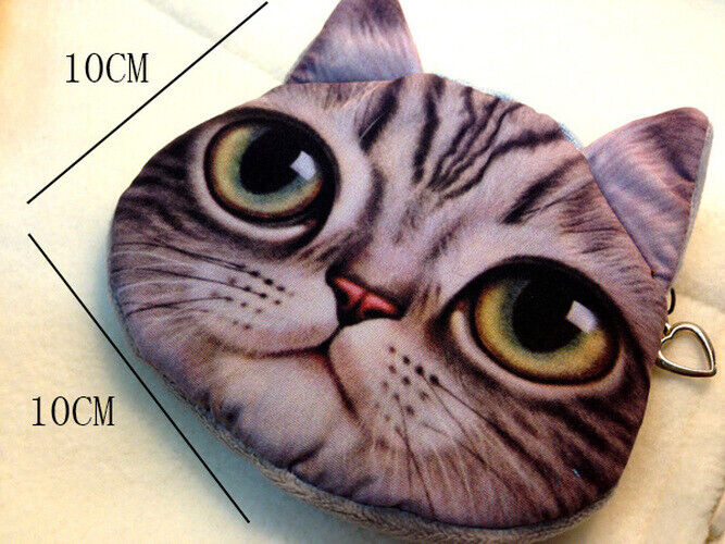 Money Bag Women Coin Purse Wallet Cute Small Zipper Pouch Bag Lady Animal Change