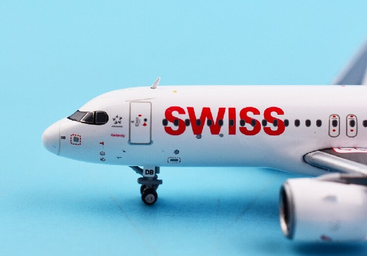 JC Wings Swiss Airbus A320NEO HB-JDB 1/400 diecast plane model aircraft