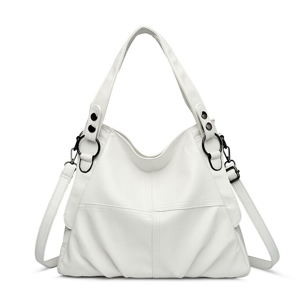 Soft Leather Handbags Women Tote Bag Ladies Large Shoulder Crossbody Handbag*CA