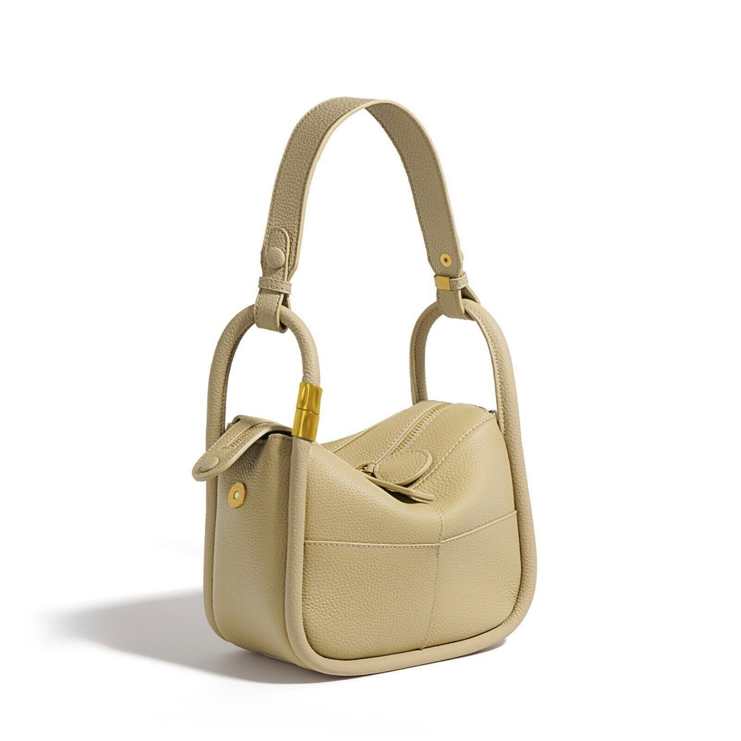 2023 Winter Genuine Leather Shoulder Bag Real Leather Handbag Ladies Bag