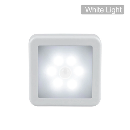 Motion Sensor LED Night Light Battery Powered Indoor Closet Cabinet Wall Cabinet