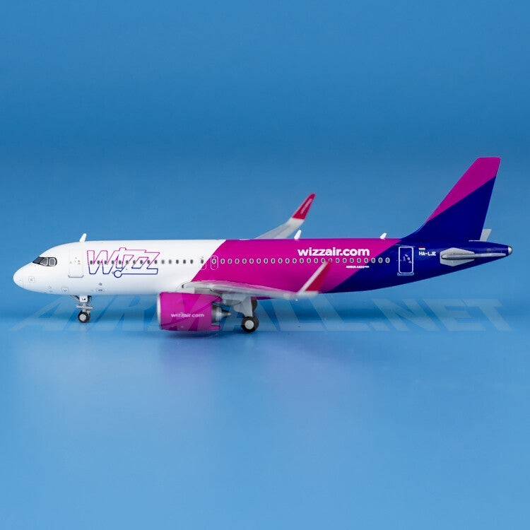 1:400 JC Wings Wizz Air Airbus A320neo Passenger Diecast Aircraft Model