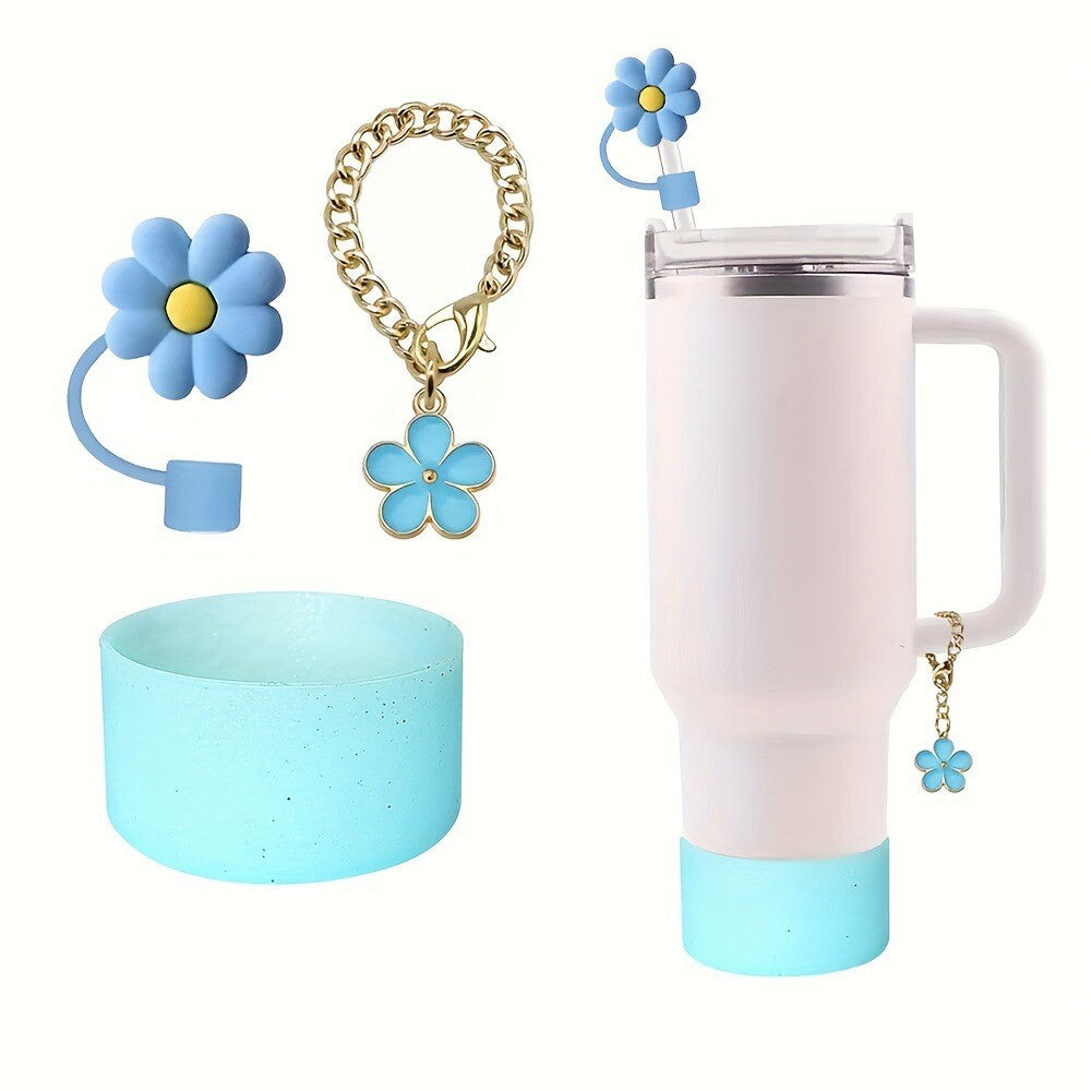 3Pcs Accessories Set for Stanley Cup 40 30oz Insulated Tumbler Travel Cup Decor