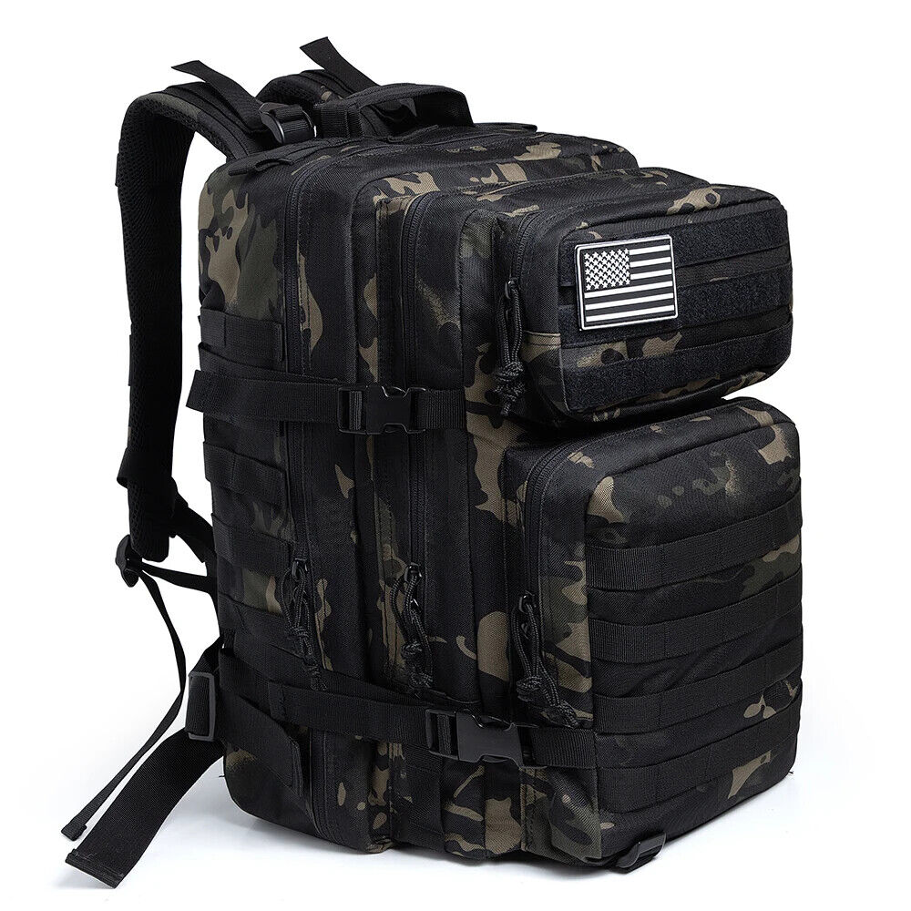 50L Camouflage Army Backpack Men Tactical Bags backpack Trekking Rucksack Bag