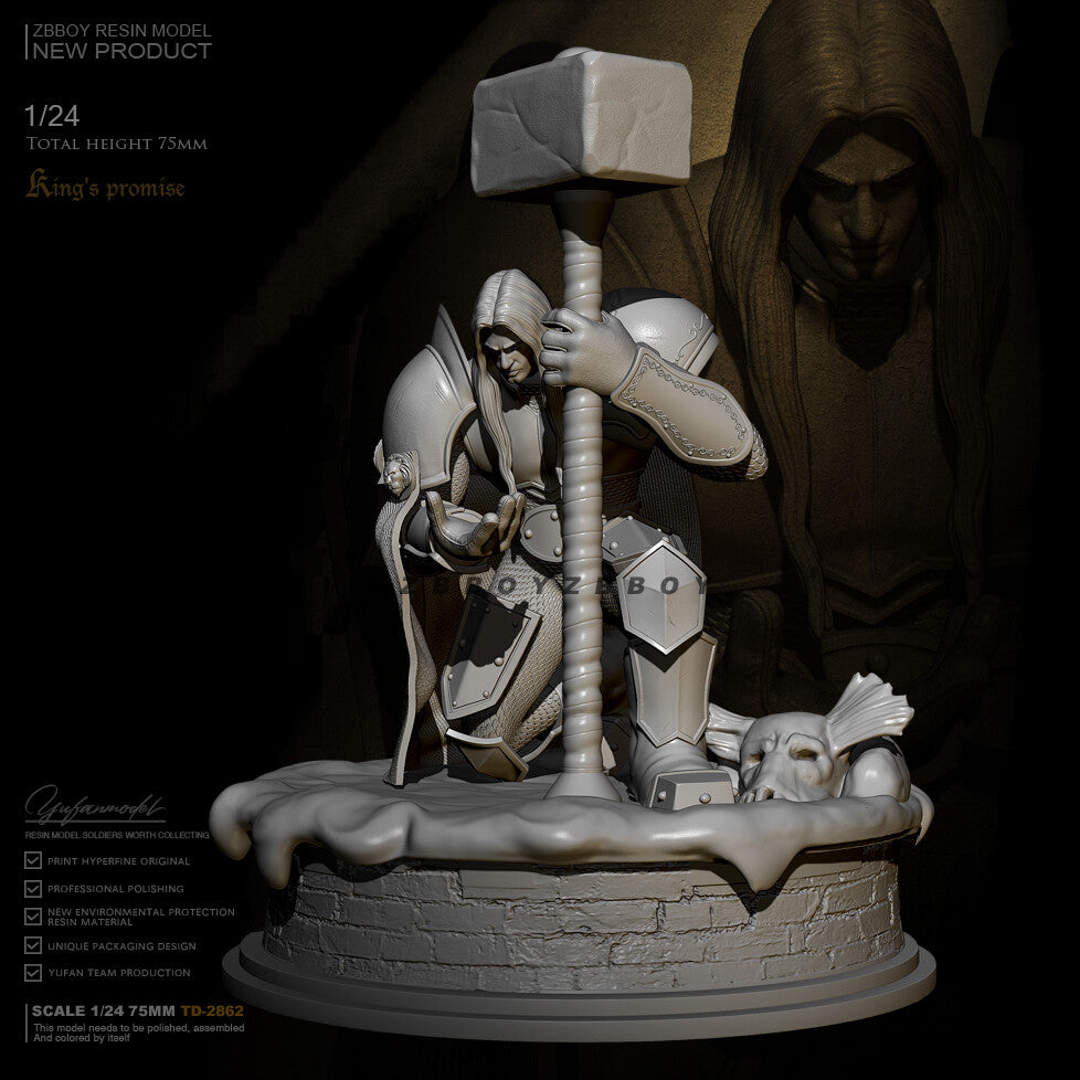 1/24 resin figure model Imperial promise Unassembled Unpainted