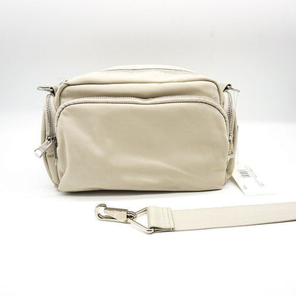 Nylon Medium Size Messenger Bag Fashion Shoulder Bag Purse Grey/Blue/Black/White