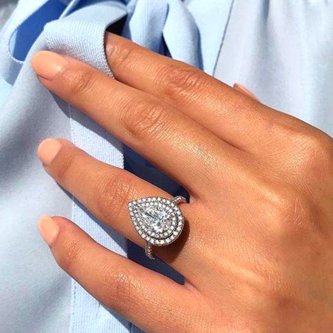 Anillo De Acero Inoxidable Para Mujer Woman Boda Fiesta Sortija De Gift Jewelry