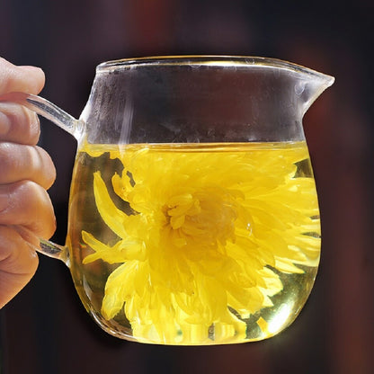 Premium Chrysanthemum Tea Gold Silk Healthy Flower Floral Herbal Tea 100 Pcs