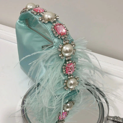 Handbag Crystal Purses Clutch Purse Bag Women Handle Bag Women's Bag