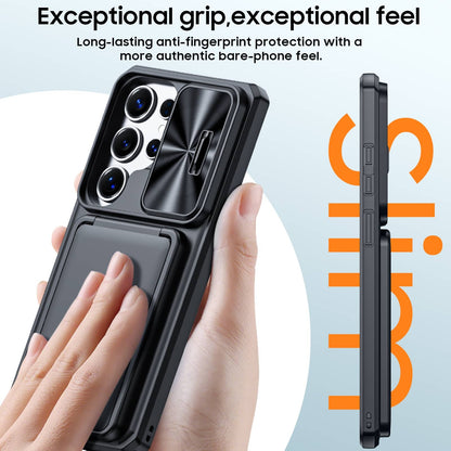 For Samsung Galaxy S25 Ultra 2025 6.9" Case Wallet+Wrist Strap with Card Holder