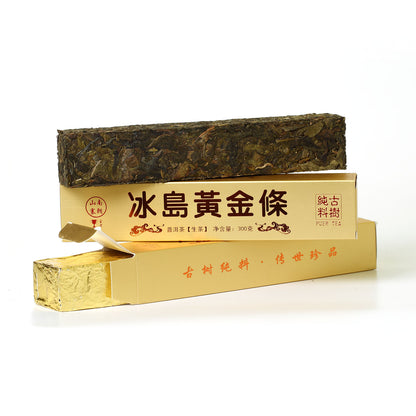 300g Yunnan Bingdao Puer Pu'er Puerh Tea Ancient Tree Spring Raw Brick