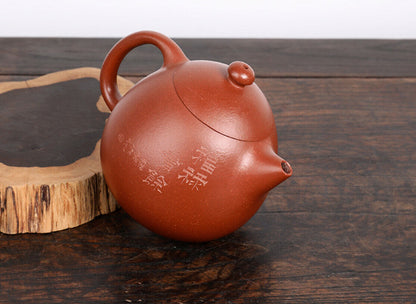 400cc Handmade Purple Sand Tea Pot in Yixing, China Jiangbao Nylon Dan Hu Gongfu Tea Pot-