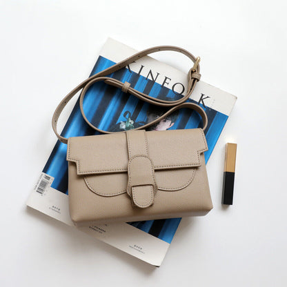 Convertible Real Leather Small Belt Bag Sling Pack Crossbody Clutch Fanny Pack