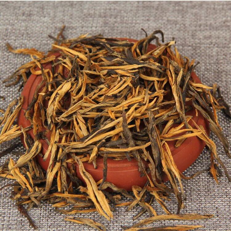 2023 New Dianhong Black Tea Bud Need Gold Grade Gold Dianhong Single Bud Tea250g