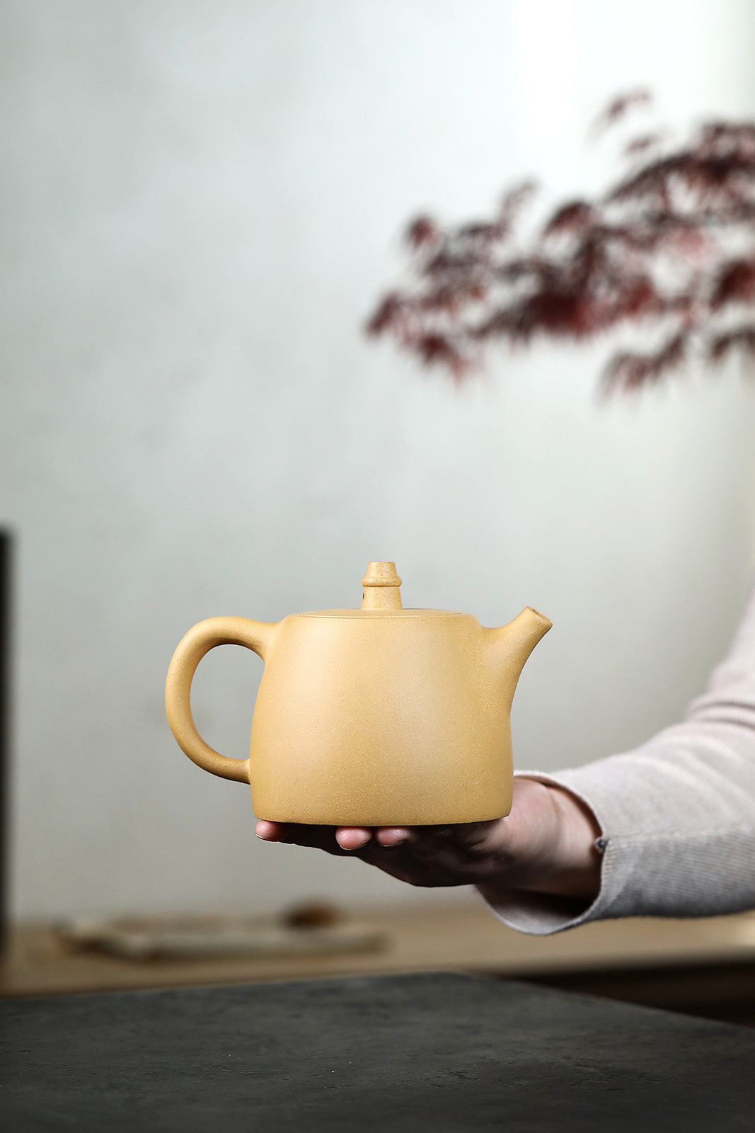 500ml Yixing Zisha Duan Clay Pottery Tea Pot Mountain Scenery Master Teapot