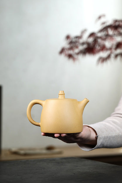 500ml Yixing Zisha Duan Clay Pottery Tea Pot Mountain Scenery Master Teapot