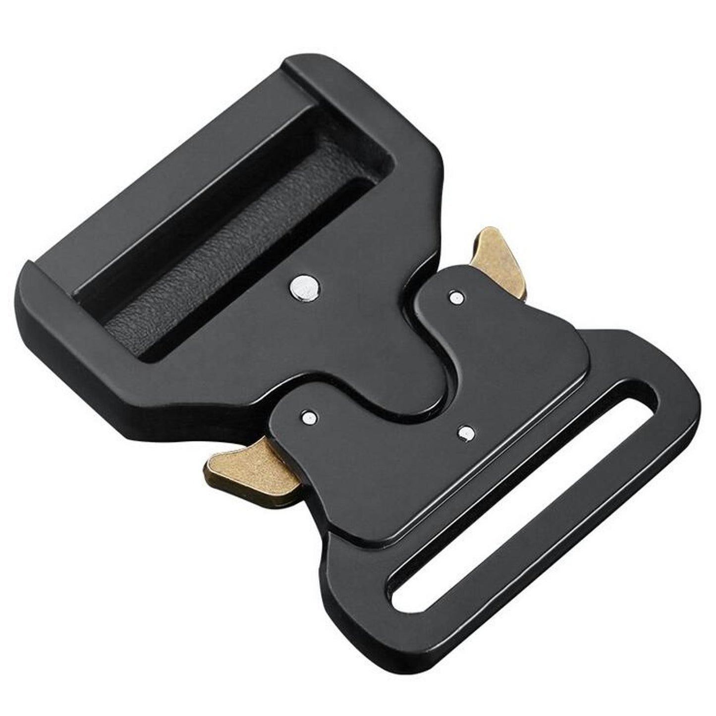 New Unique Design Metal Strap Buckle Black for Bags Luggage Webbing Sewing aa