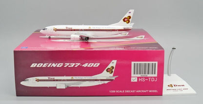 1:200 JC Wings Thai BOEING 737-400 Passenger Airplane Diecast Aircraft Model