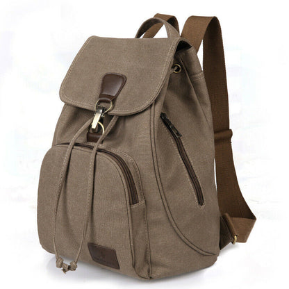 Student Laptop Bag Girl Trip Outdoor Female Women's Canvas Backpack School Lady