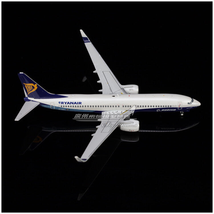 1:400 JC Wings RYANAIR Boeing 737-800 Passenger Plane Diecast Aircraft Model
