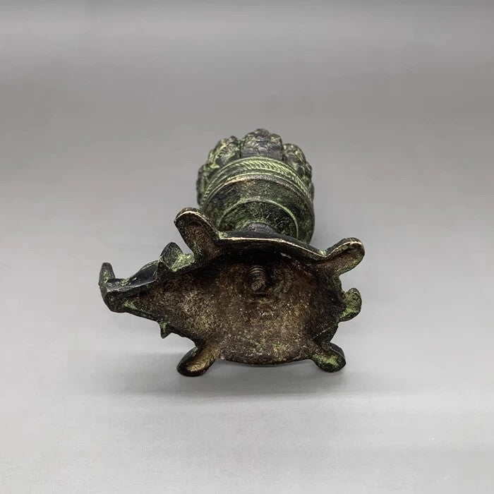 Bronze Copper Nepalese Candlestick Lotus Flower Candle Holder Collection
