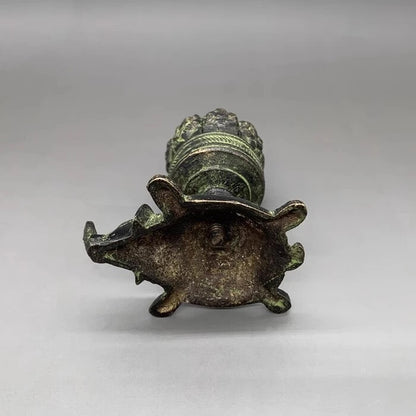 Bronze Copper Nepalese Candlestick Lotus Flower Candle Holder Collection