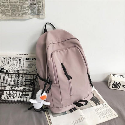 Fashion Backpack Summer Nylon School Bag Trendy Big Waterproof School 44*16*33CM