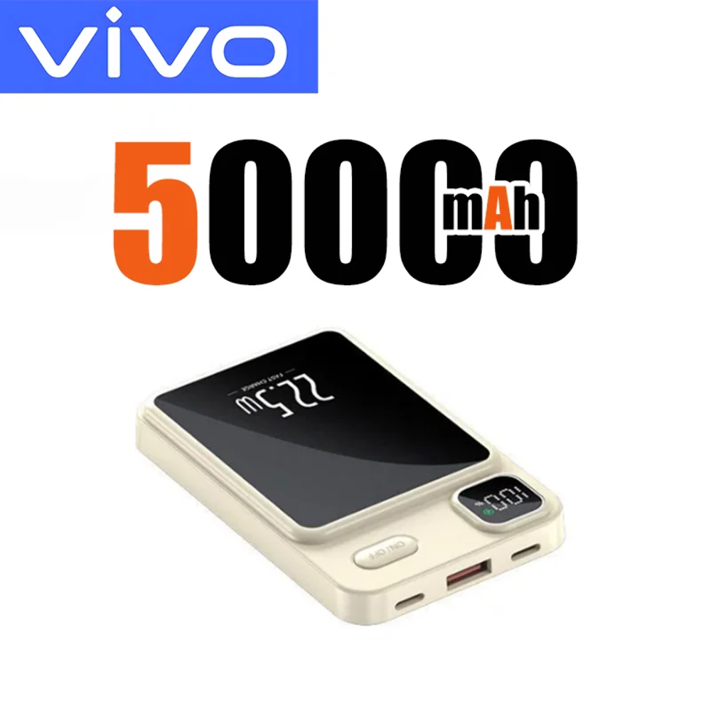 Magnetic Power Bank 50000mAh Wireless Fast Charging Pack